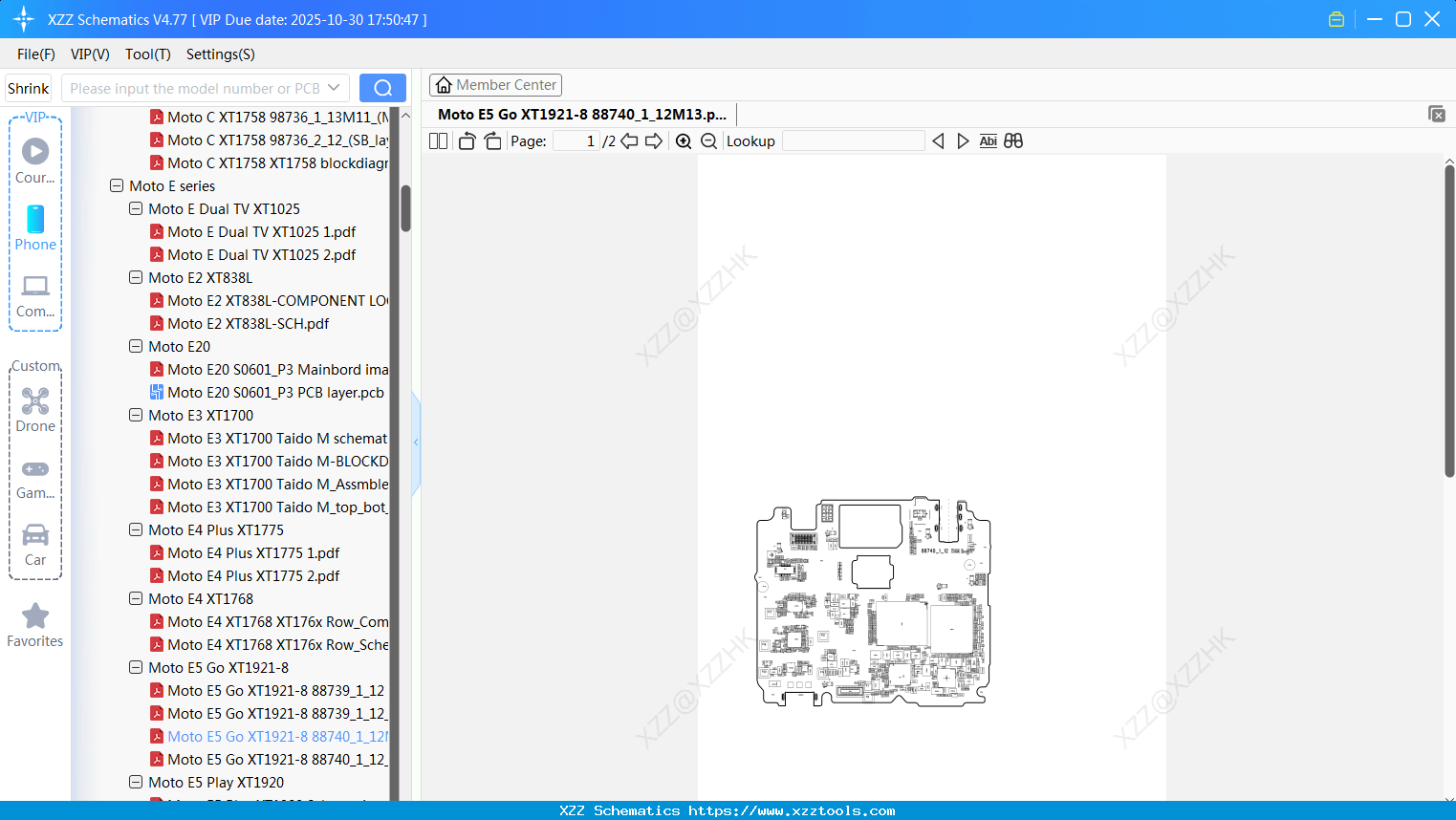 Motorola Moto E5 Go XT1921-8 88740_1_12M13
